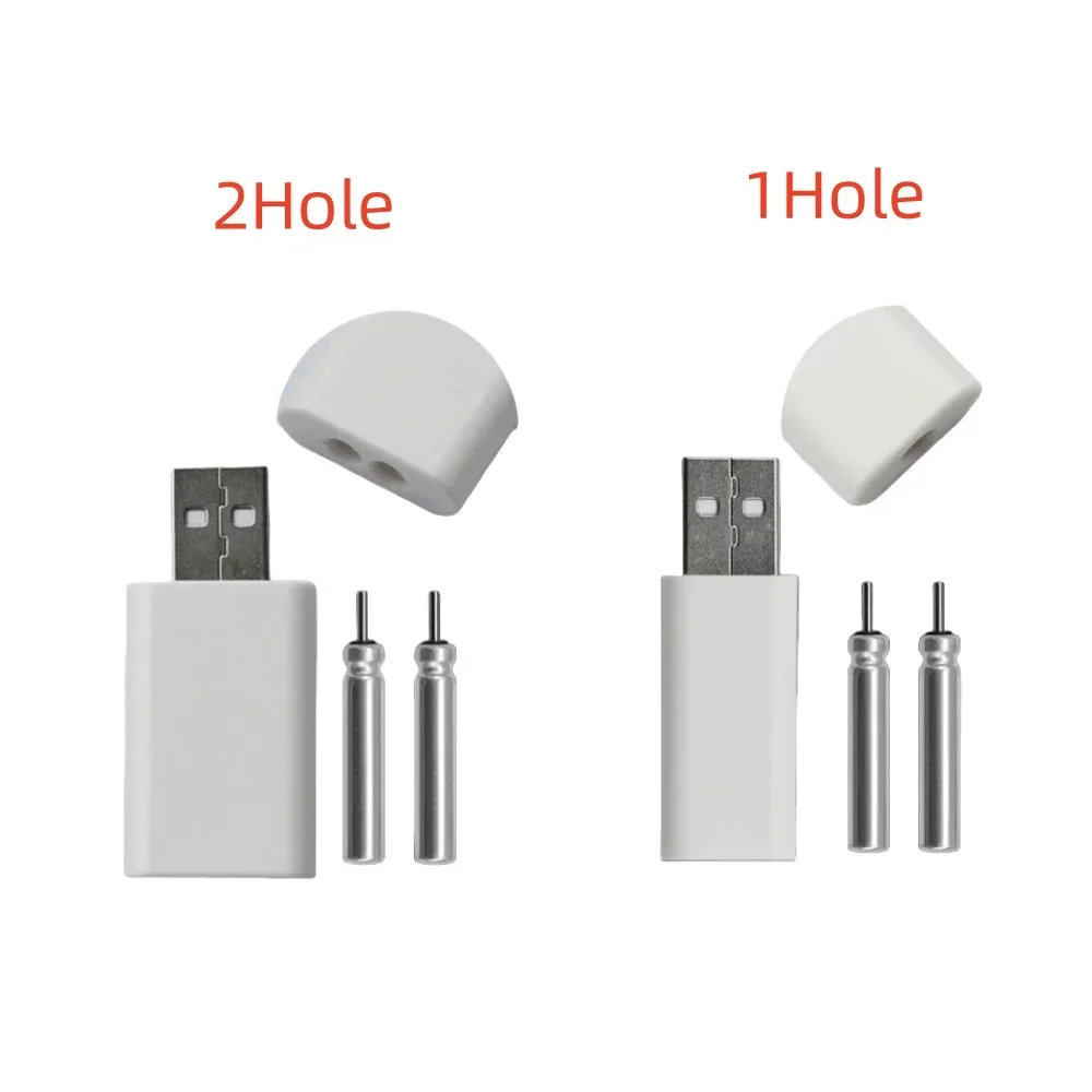 topRechargeable CR425 Luminous Fishing Float USB Charger Electric Night Fishing Buoy Bobber Tackle for 1/2Hole Bright Glow Float