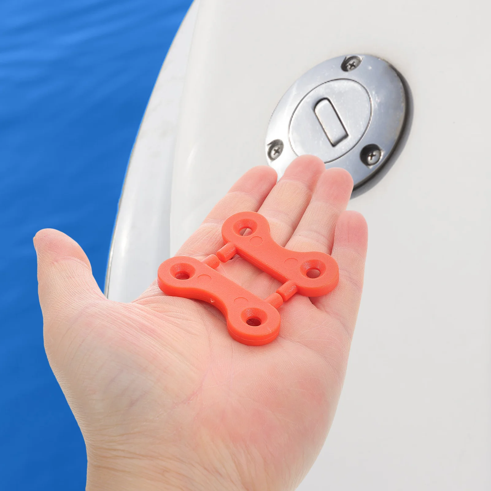 

4pcs Nylon Gas Fuel Key Switch Tool for Boat Deck Fill Plate Cap Yacht Gas Replacement Parts Long Term Use Smooth