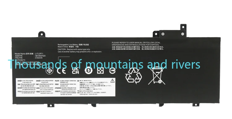 

New Genuine 01AV480 SB10K97622 L17M3P71 L17L3P71 Battery For Lenovo ThinkPad T480S 01AV478 01AV479 SB10K97621 L17M3P72