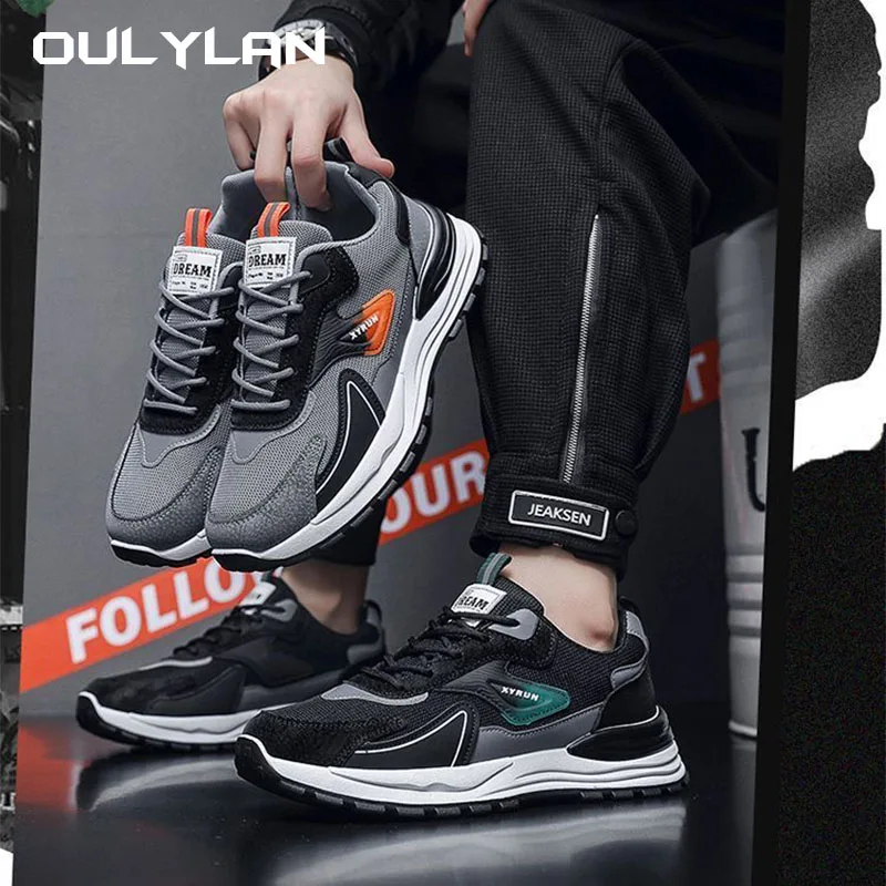 

Breathable Mesh Casual Shoes, Trendy Sports Men's Shoes, Lightweight And Breathable Sports Shoes, Live Streaming Same Style