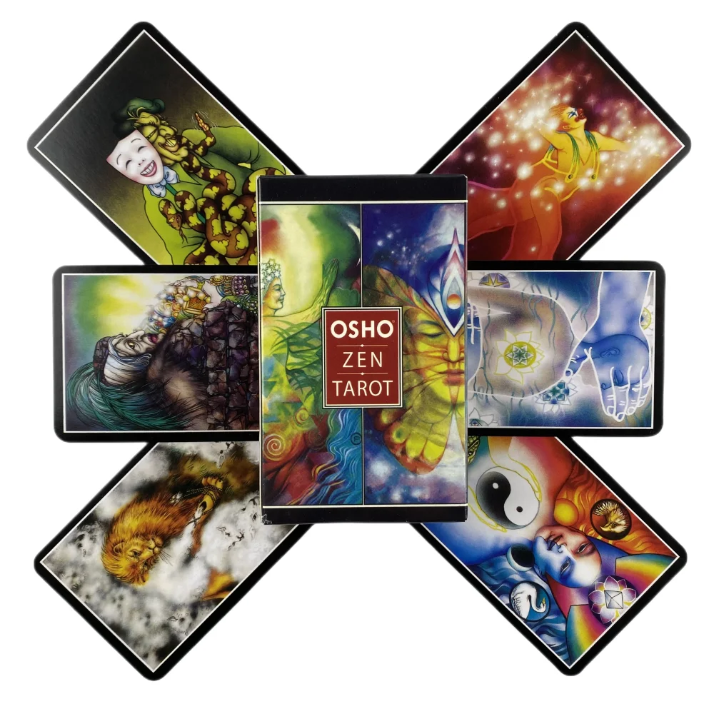 Osho Zen Tarot Cards A 79 Deck Oracle English Visions Divination Edition Borad Playing Games