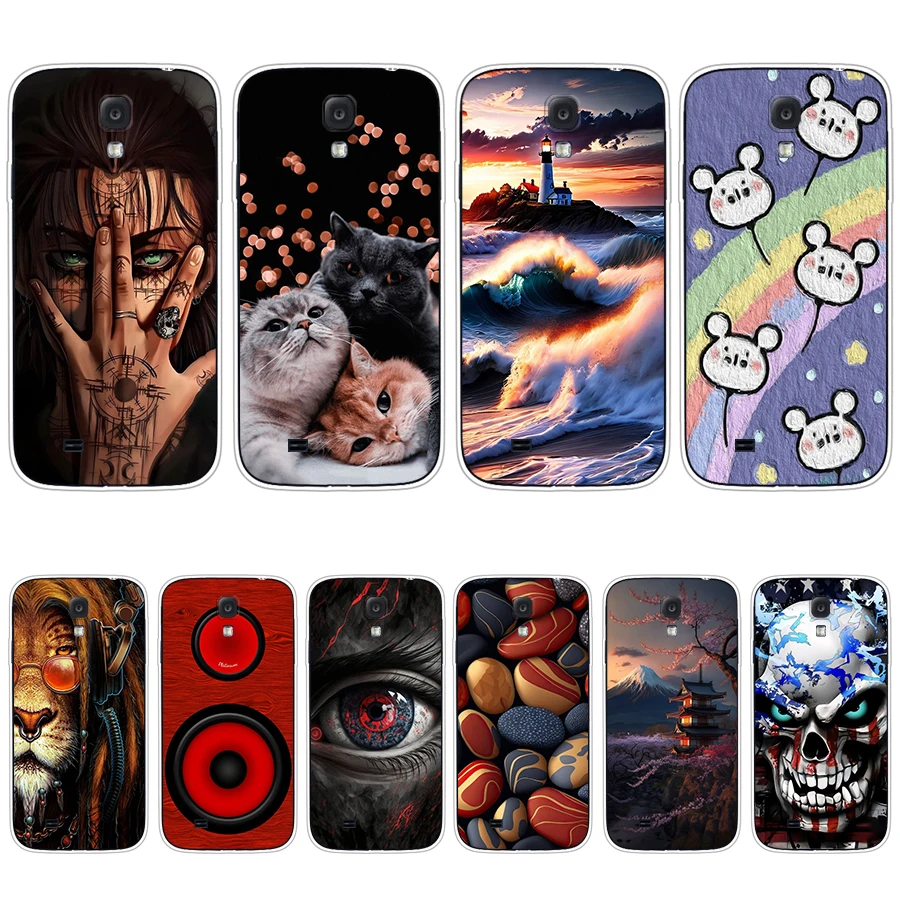 S3 colorful song Soft Silicone Tpu Cover phone Case for Samsung Galaxy s3/s4/mini