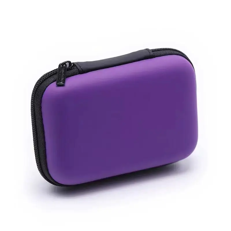 Charging Case For Earphone Package Zipper Bag Portable Travel Cable Organizer Electronics Storage