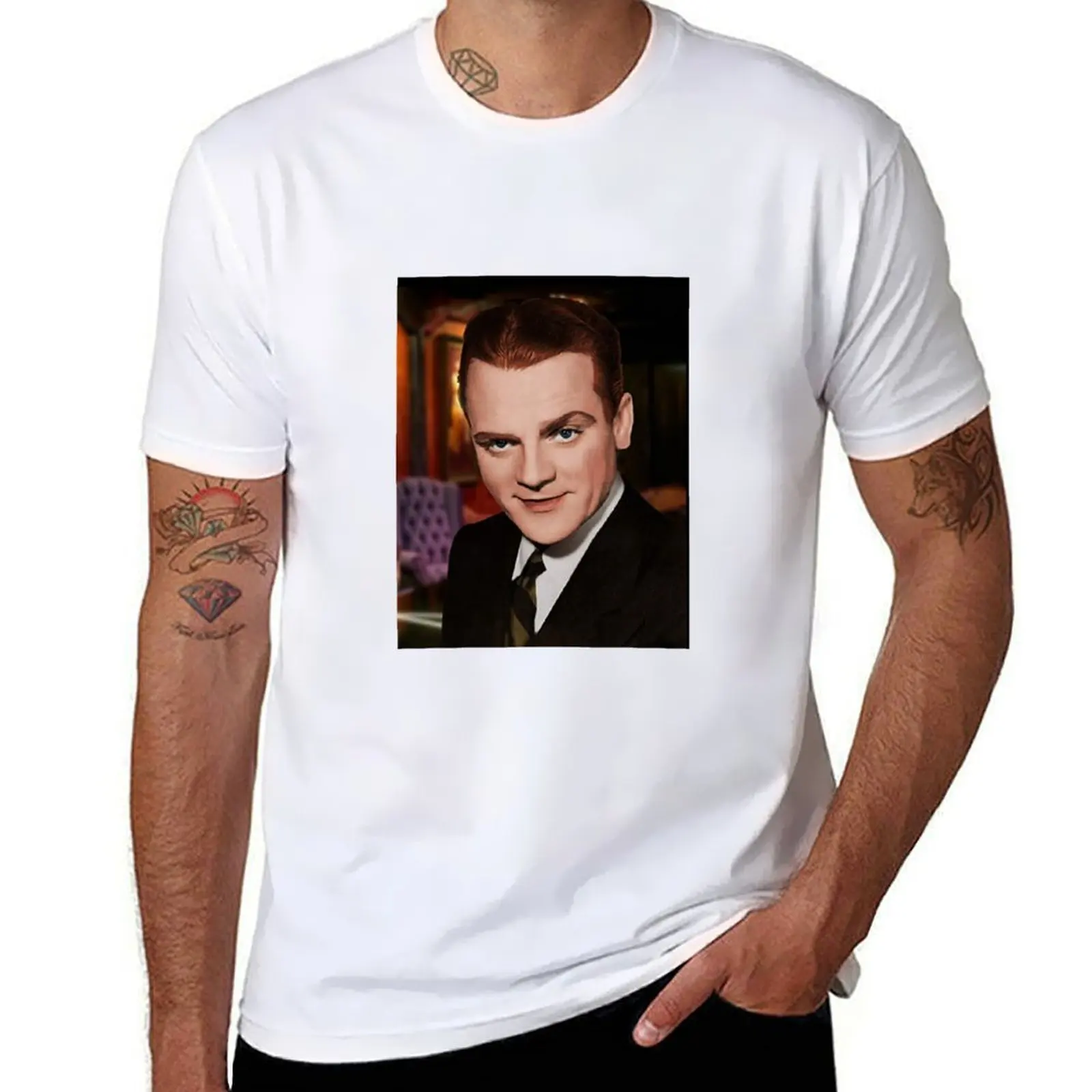 

James Cagney T-Shirt g man t shirts for men man t shirts cotton T-Shirt