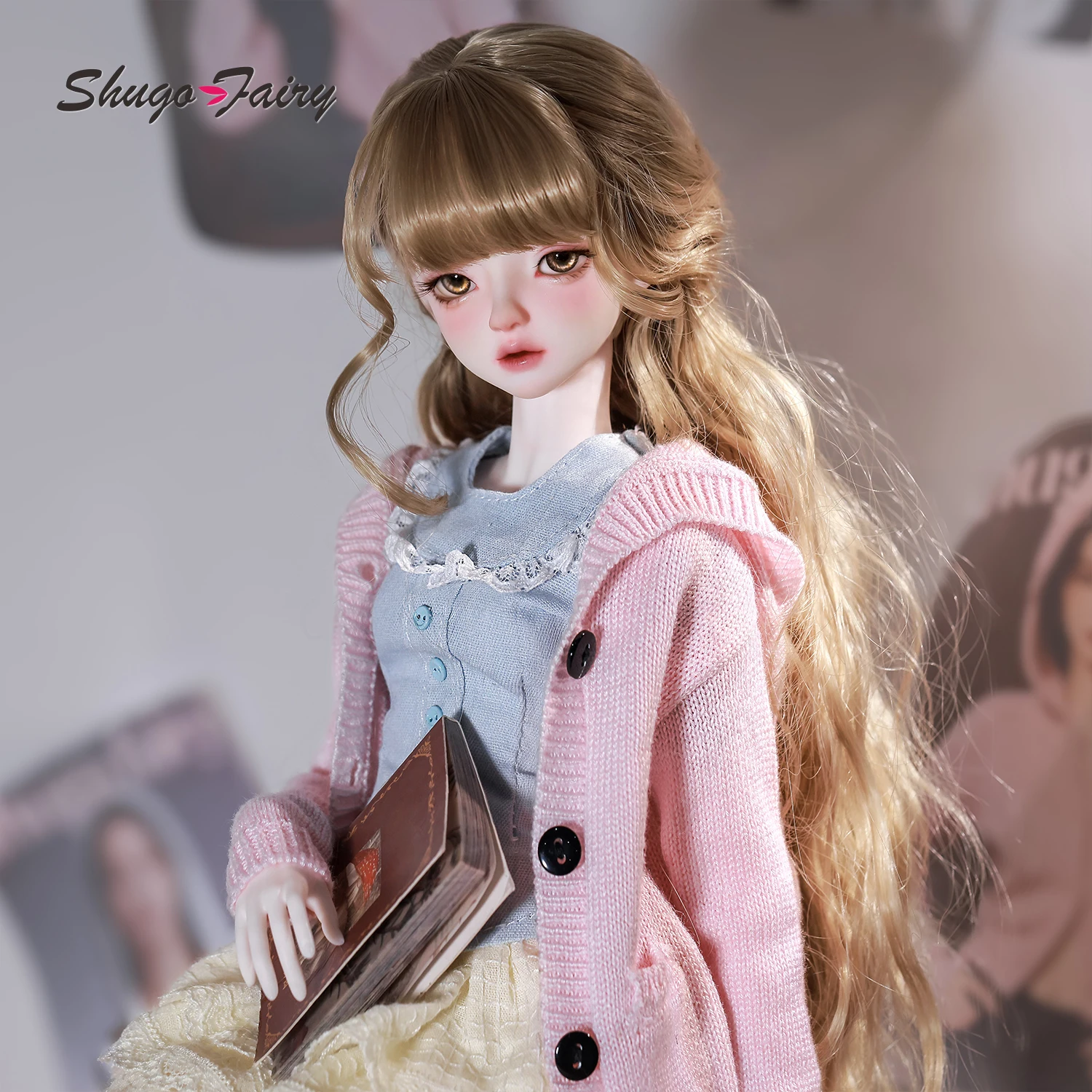 ShugaFairy Libra I BJD Doll 1/4 Fullset Ball Jointed Doll High Quality Girl-Next-Door Handmade Craft Collectible Toy for