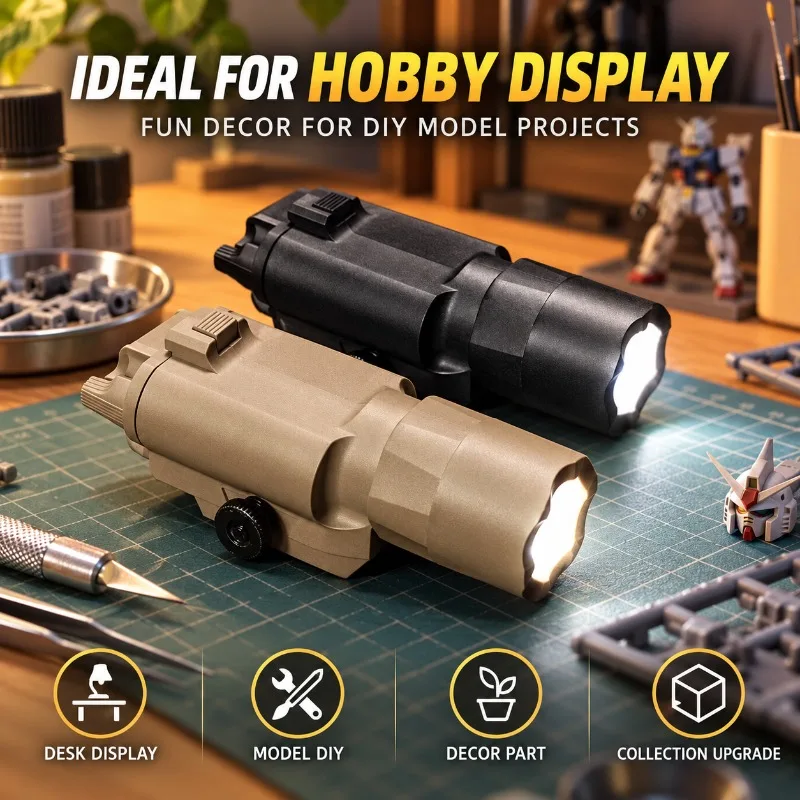 X300U Nylon Model Illumination Accessory Bright Lighting for Hobby Model Assembly