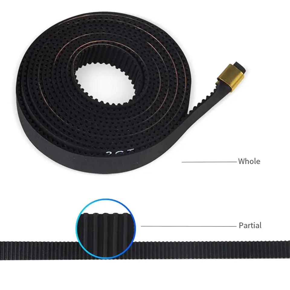مجموعة حزام متزامن لمحور X + Y لطابعة Creality Ender 3 V3 SE، حزام متزامن حلقي، مجموعة حزام توقيت لEnder 3 V3 SE - 3