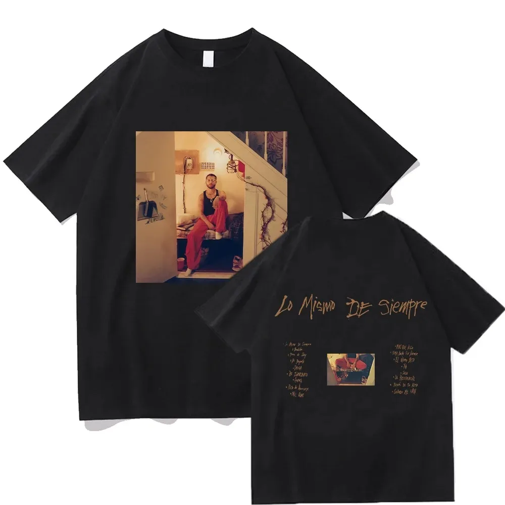 المغني الشهير مورا ألبوم جديد لو ميسمو دي سيمبر تي شيرت مورا ميرش موضة طباعة قصيرة الأكمام بلايز الرجال النساء عالية الجودة تيز