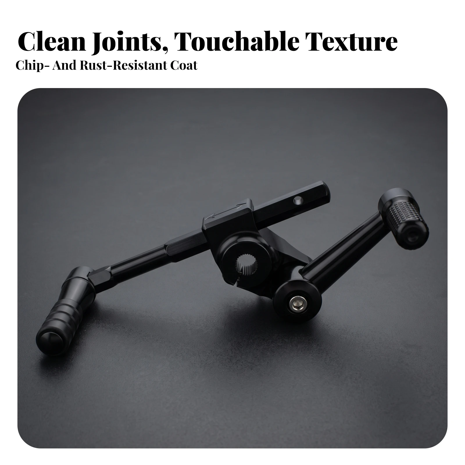 Motorcycle Gear Lever Assembly Corrosion Resistant Motorcycle Gear Lever Shifter Foot Pedal Textured Smooth