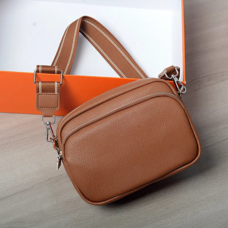 

PU Leather Women's Bag Fashion Single-shoulder Crossbody Bag Multi-layer Exquisite Small Square Bag Messenger Bags for Commuting