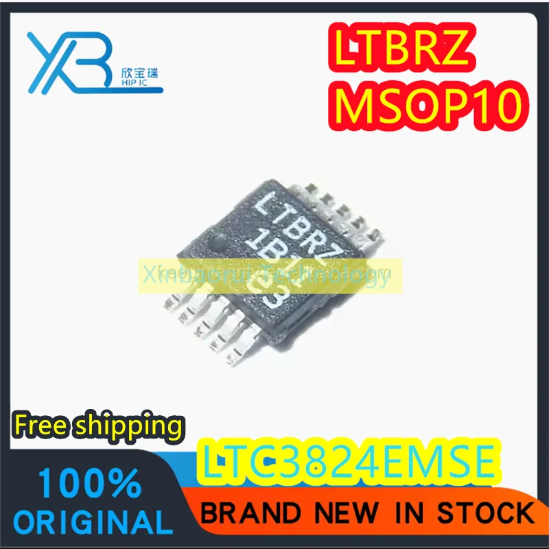 

(3/50pieces) LTC3824EMSE LTC3824 Parts Mark LTBRZ MSOP-10 Switching Regulator Chip IC 100% Brand New Original Free shipping
