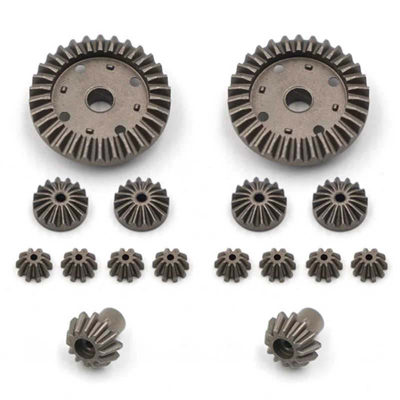 

A45F-Large Gear Metal Differential Gear Driving Gear 1:12 Remote Car Upgrade Accessory 12423 For Wltoys 0012 12428 For Weili