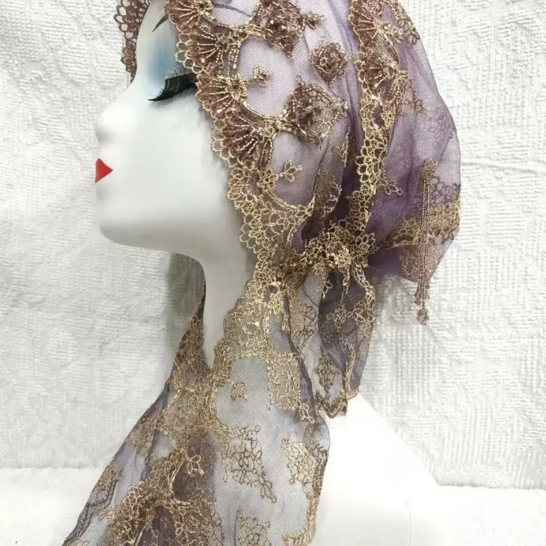 

Hijab Muslim Women Shawl Headscarf Shipping Free Luxury Tassels Scarf Malaysia Prayer Kufi Islam Saudi Arabia Lace Turban