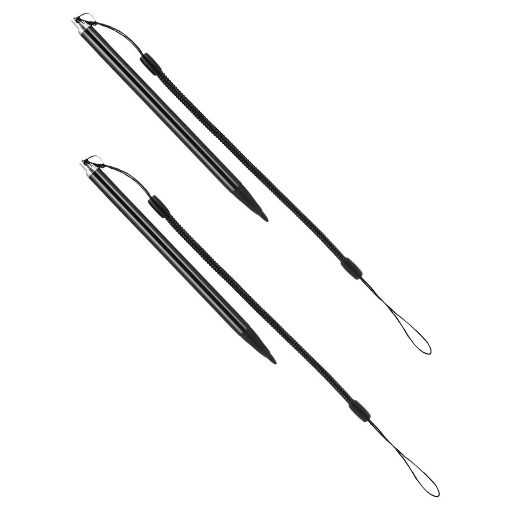 

2Pcs Metal Touch Screen Pen Resistive Stylus Accurate Input Anti-Loss Function for Industrial Educational and Business