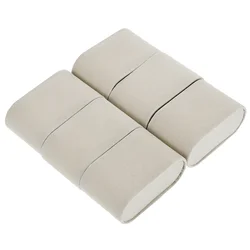 6 Pcs Jewelry Display Stand Bangle Pillow Watch White Pillowcase Bracelet Holder