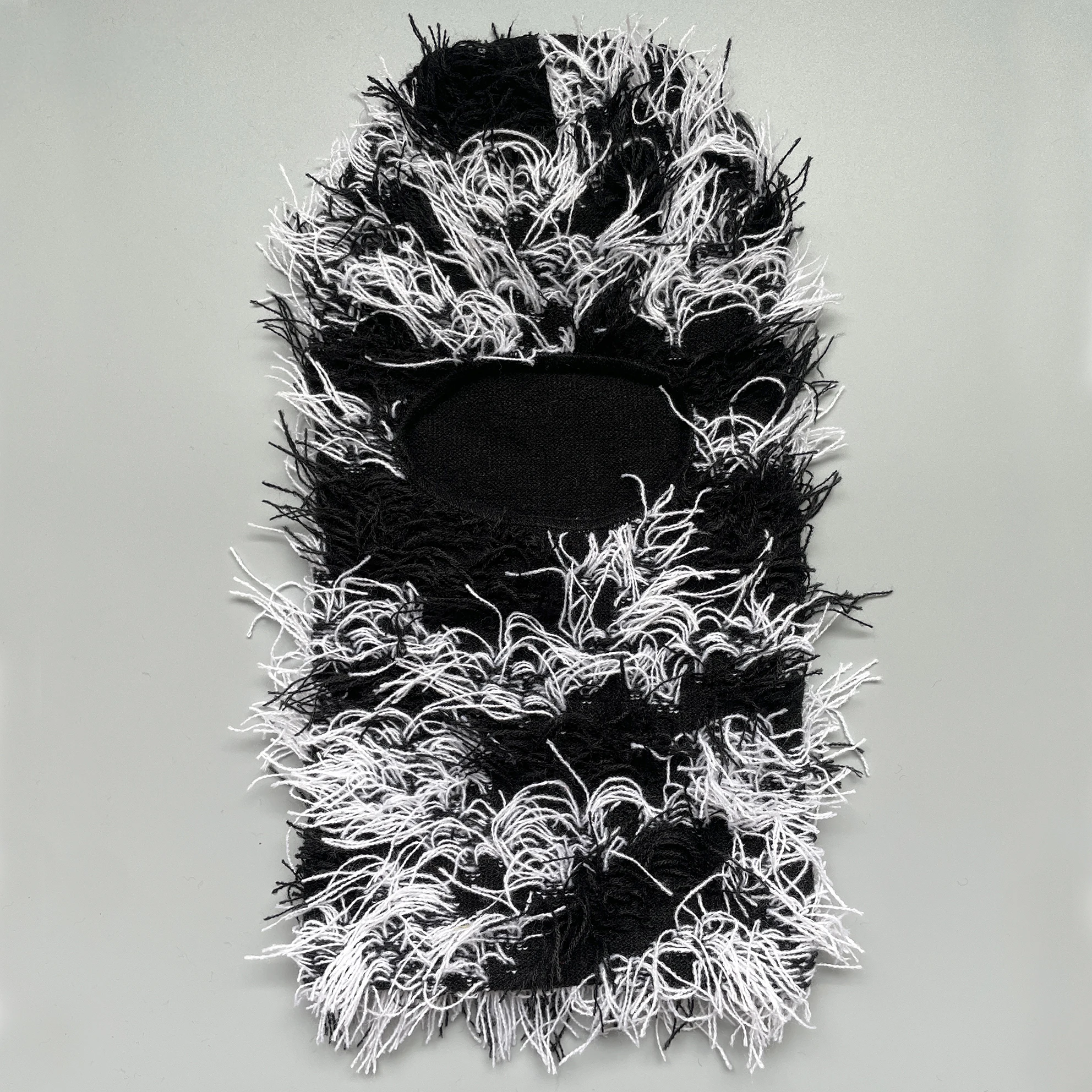 بالاكلافا المتعثرة محبوك كامل الوجه قناع للتزلج للرجال النساء قبعات حريمي Skullies التمويه شتاء دافئ بونيه يندبروف القبعات #5