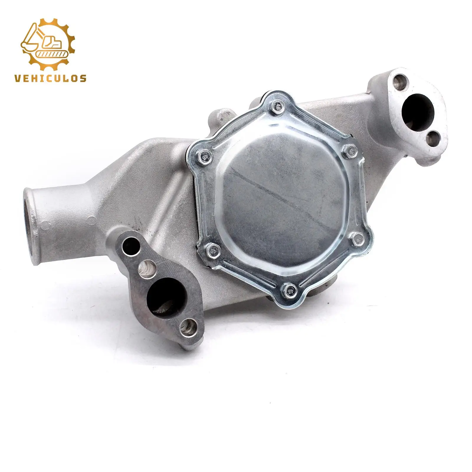 1PC Short Water Pump for Small Block Chevy 305 327 350 1955-1985 Aluminum Satin High Volume K71004