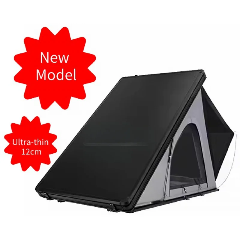 High Quality Lightweight Aluminum Soft Shell Car Rooftop Tent With Excellent Visibility For Camping Trailer