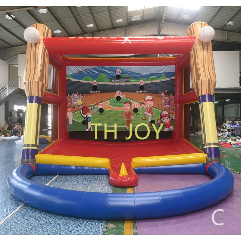 

5x3m/6x4m Inflatable Baseball games Batter Cage Carnival Sport Game for Sale