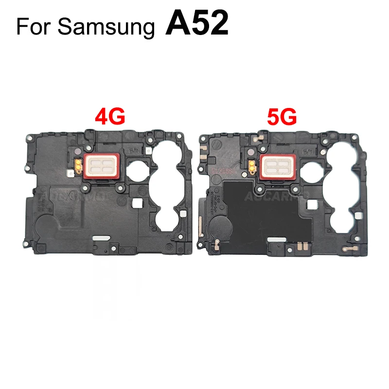 Aocarmo For Samsung Galaxy A52 4G 5G A72  Motherboard Cover Plate With Earpiece Speaker Replacement Parts