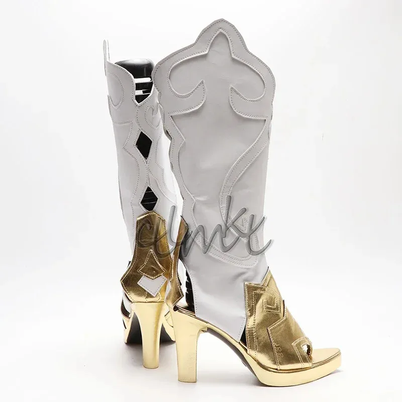 

2025 aaa RealCos Tingyun Cosplay Honkai Star Rail Game Custom Made Shoes Boots Halloween