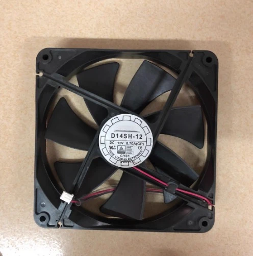 

New Cooling For Yate Loon D14SH-12 DC 12V 0.70A 140x140x25MM 2-Wire Server Cooler Fan