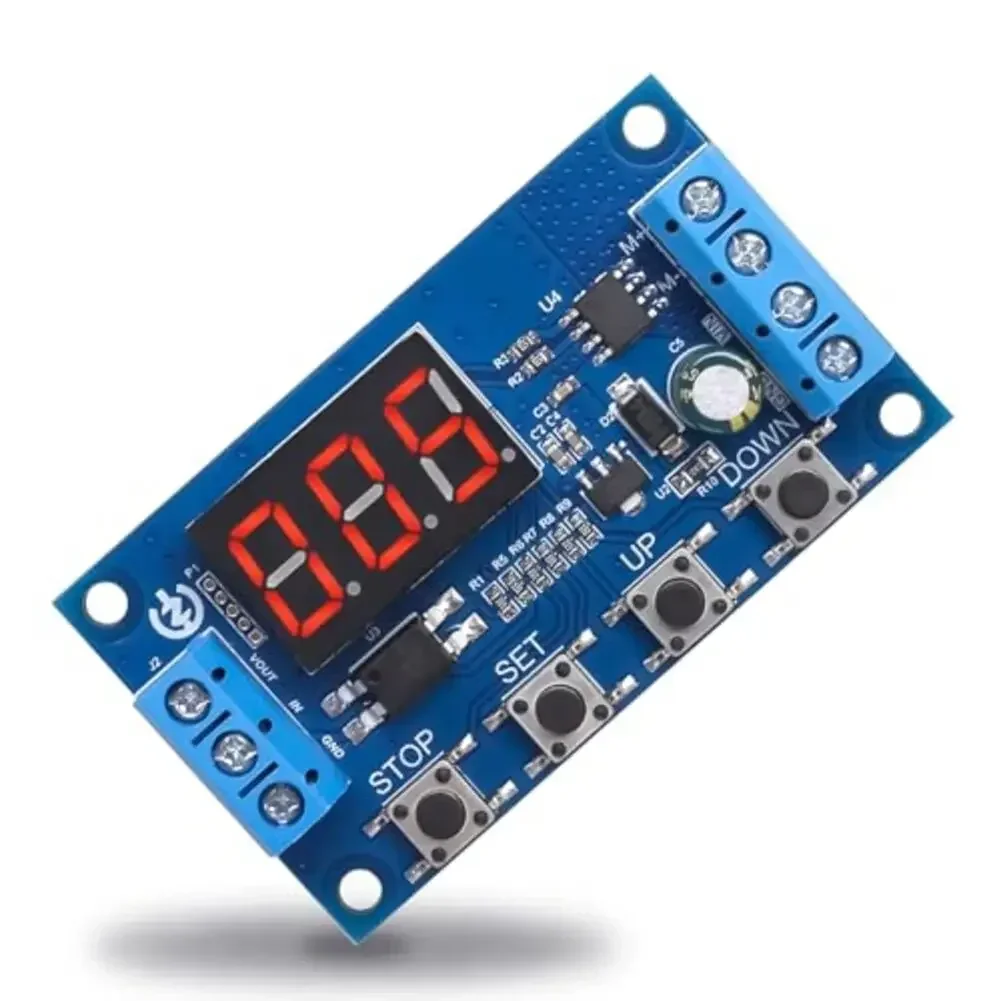 

50W Versatile DC Motor Controller 18 Different Functions, Screen Off & Timed Shutdown Memory Function Motor Controller Parts