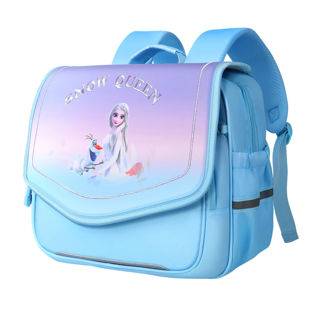 2022 Disney New Frozen School Bags For Girls Elsa Anna Primary Student Shoulder Orthopedic Backpack Grade 1-3 Kids Gifts Mochila