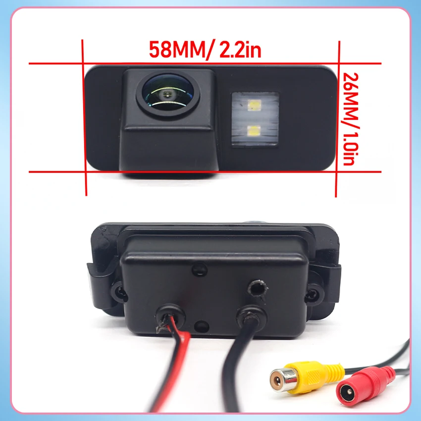 1080P HD CCD Night Vision 1080X720 Fisheye Rear View Camera For Ford S-Max MK1 2006~2014 Galaxy MK3 2006~2014 Car Vehicle Camera