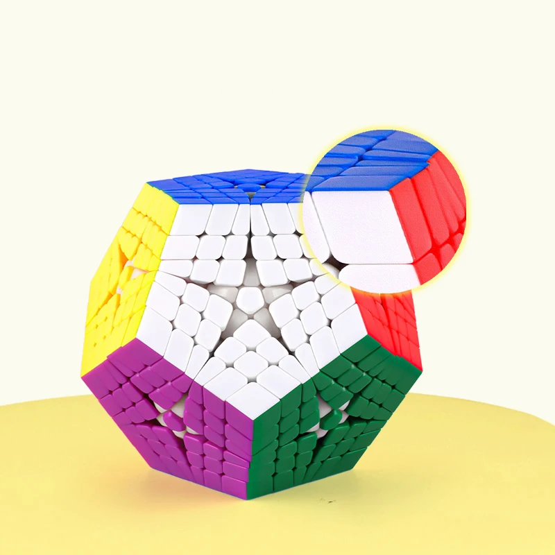 لغز المكعب السحري ShengShou Megaminx ، ألعاب شذوذ Sengso Dodecahedron ، هدية للأطفال ، 6x6
