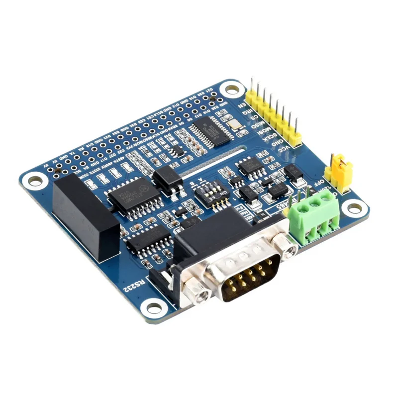 

RS232 RS485 Expansion Board Breakout Module HAT For PI5 RPI Raspberry Pi 0 Zero 2 In 2 In 0W 3B Plus 3 Model B 4 4B 5 Extension