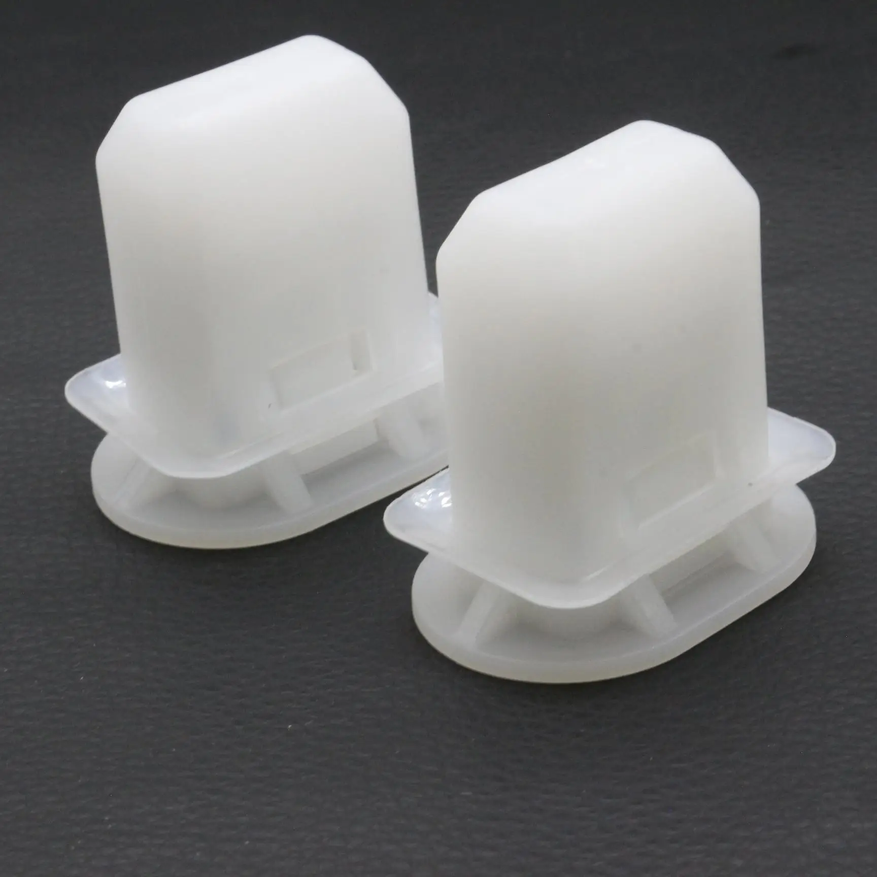 

2 Pcs Rear Seat Cushion Pad Hook Set Clips Fasteners Fit For Lexus Toyota Scion Various Models Nylon White Durable 72693-12080