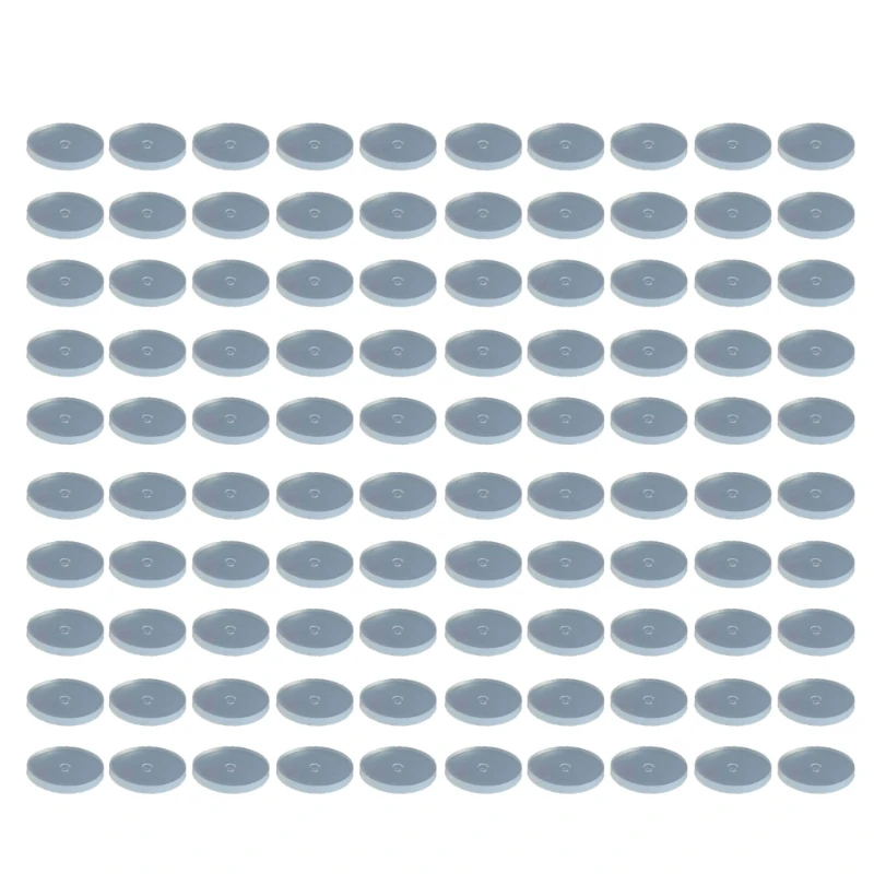 100pcs Stabilizer Earrings Backings Clear Silicone Earrings Back Stopper Practical Healing Discs Pads for Ear Support Dropship