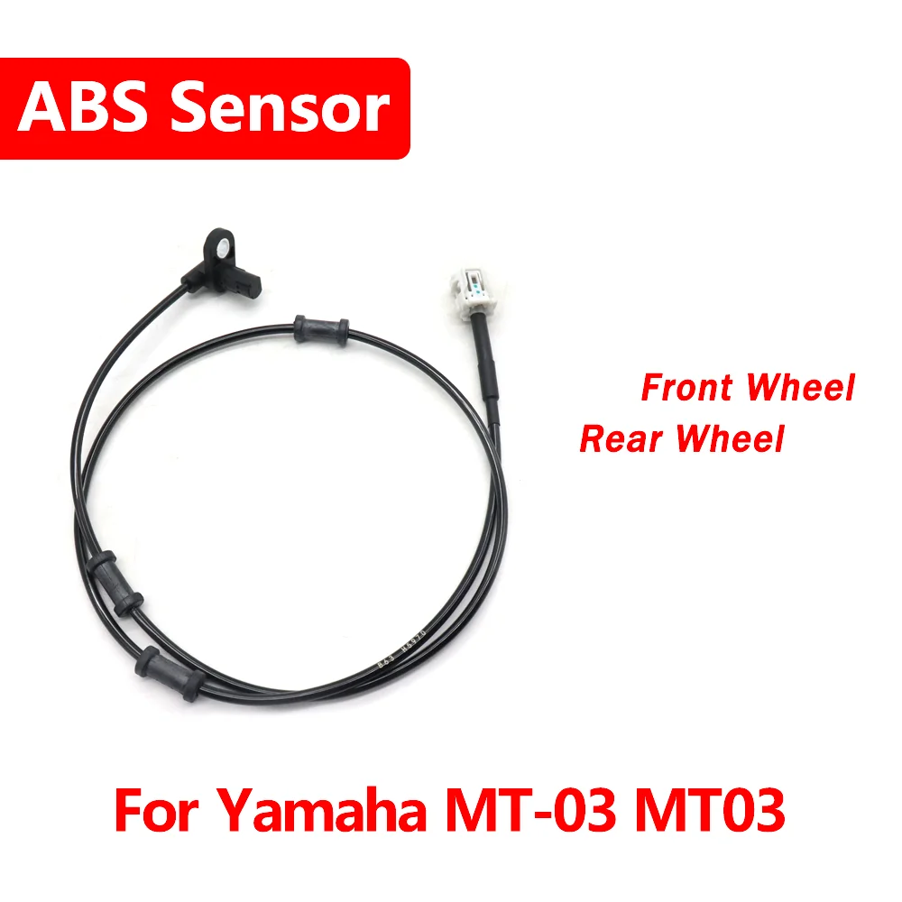 

Motorcycle Front Rear Wheel Signal ABS Wheel Speed Sensor Wire For Yamaha MT-03 MT03 MT 03 Accessories
