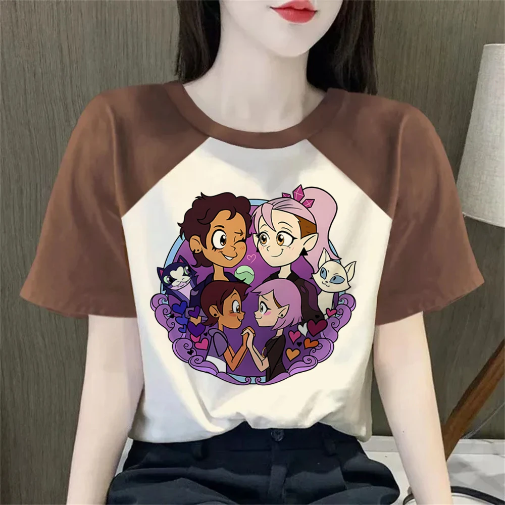 the Owl House t shirt teen aesthetic vintage funny emo summer tshirt korean fashion scene  clearance sales