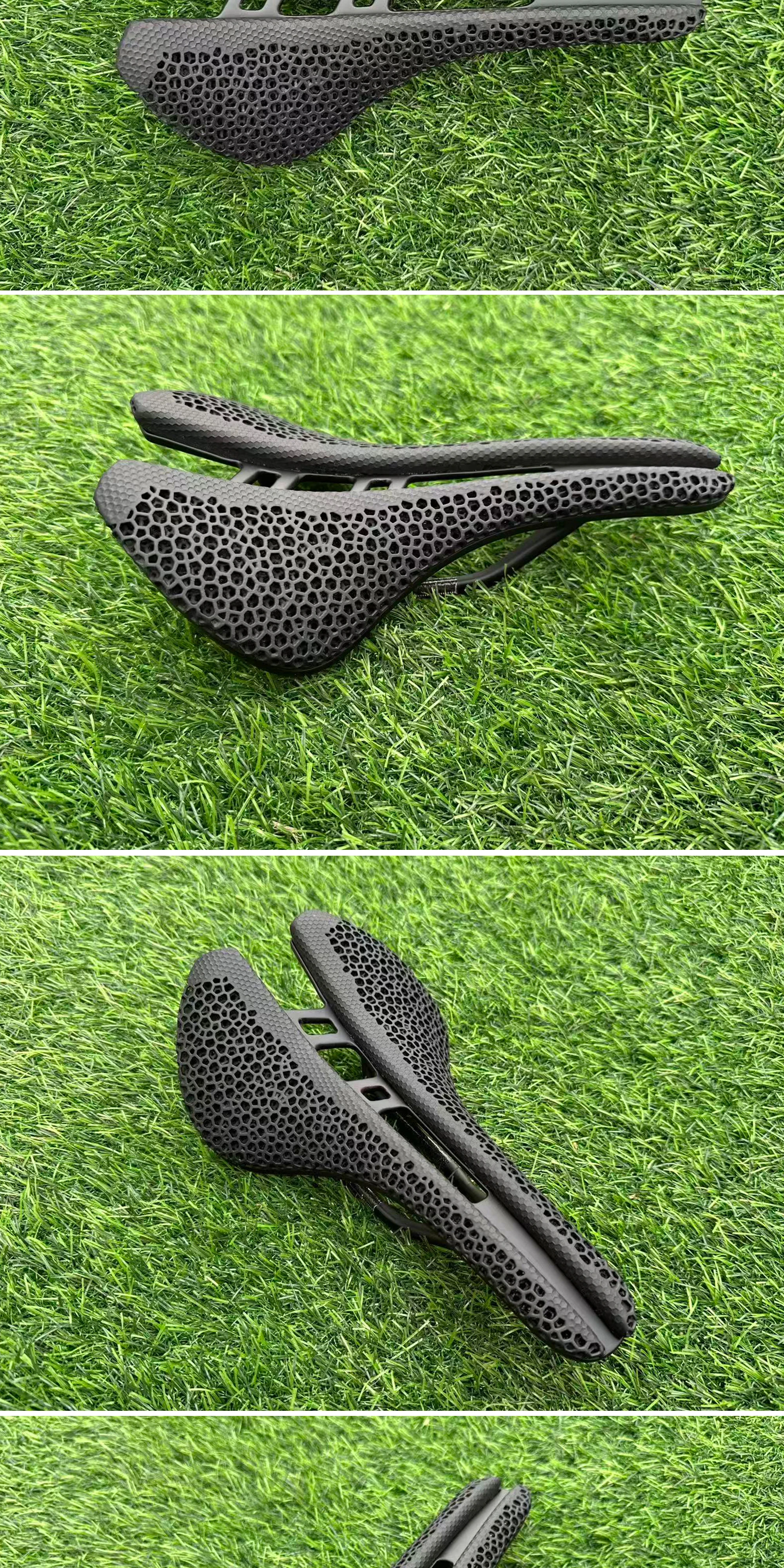 Plselis, 3D-Druck-Sattel, Ultraleichtes Carbonfaser, 170g Leicht, Ergonomisch Gestaltet, Hohl und Atmungsaktiv. – Detail 13