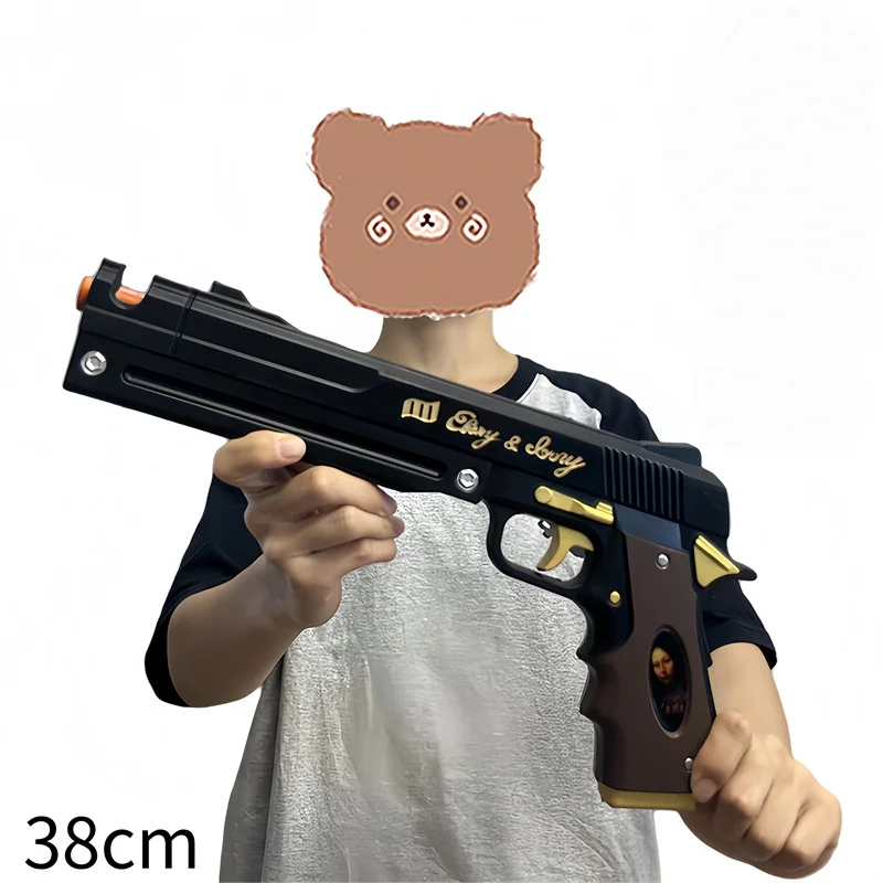 Pistolas modelo Cosplay DMC Dante armas ébano marfil armas de utilería seguridad PU goma Halloween sin regalo de disparo
