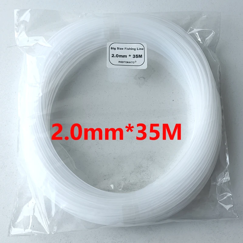 1,0/1,2/1,4/1,6/1,8/2,0/2,2/2,5mm Extra Dicke Angelschnur Große Größe Nylon Transparent Monofilament Meer Boot Angelschnur Pesca – Detail 16