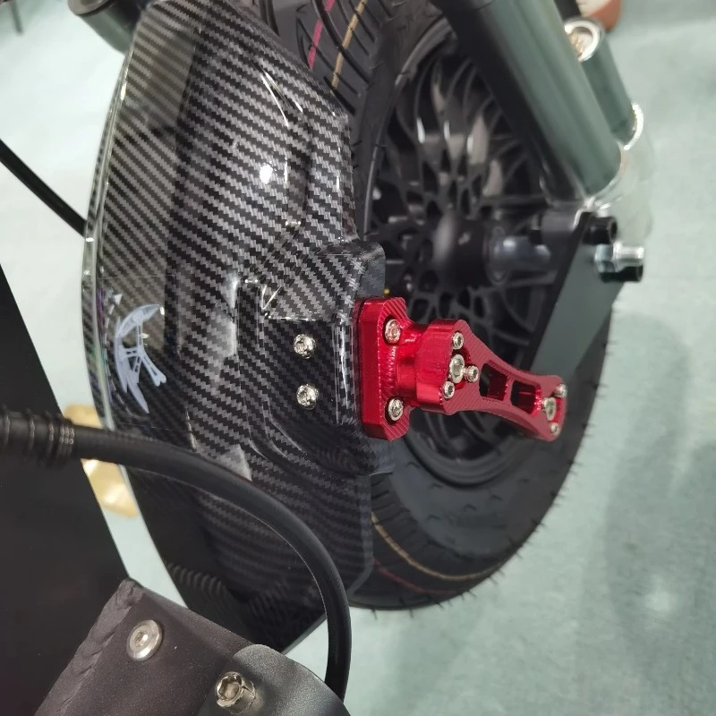 Durable Lightweight Perfect F8 Electric Scooter Carbon Fiber Color  Splash Proof Bracket