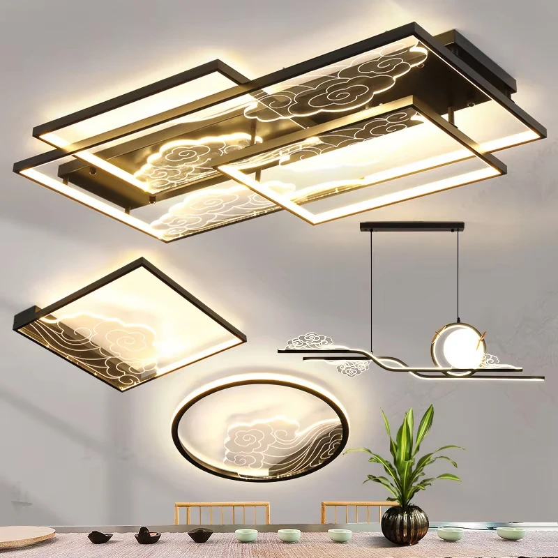 Modern LED Ceiling Light Simple Ultra-thin Living Room Lighting Creative Study Bedroom Ceiling Lamp New Restaurant Light Fixture