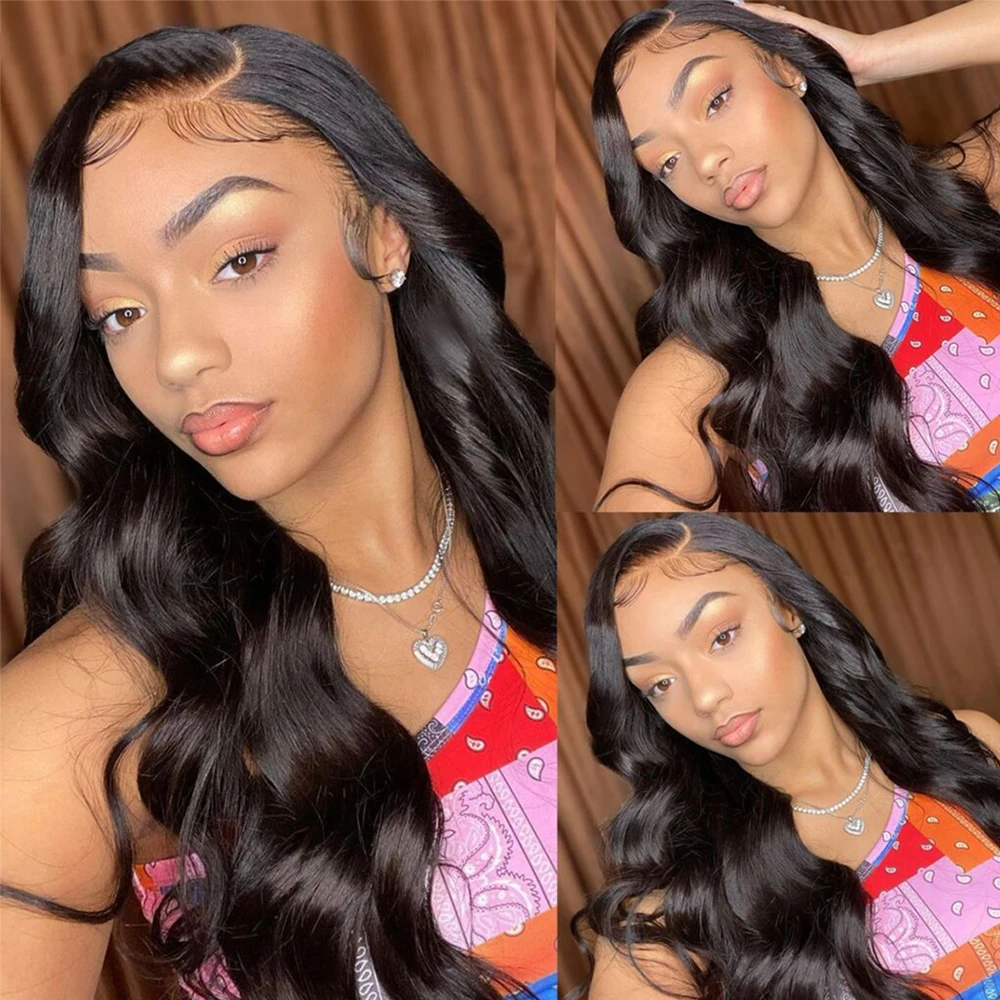 Волнистые человеческие волосы Megeen, искусственные бразильские волнистые волосы для наращивания 12 А, 4 пряди Deal 95-100 г, волосы 1B Black Remy