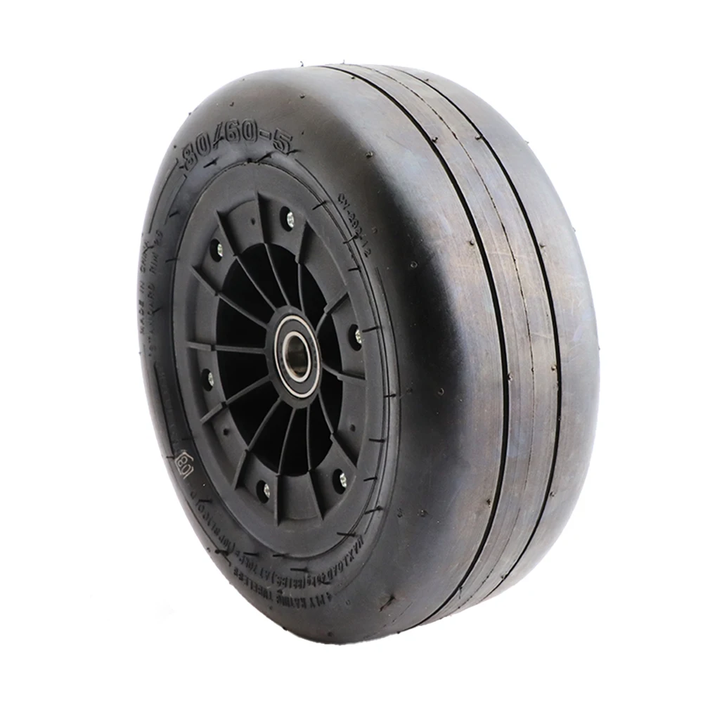 Pneu sem câmara de ar de 80/60-5 rodas com cubo de roda para ninebot mini pro karting rodas dianteiras de kart elétrico para crianças