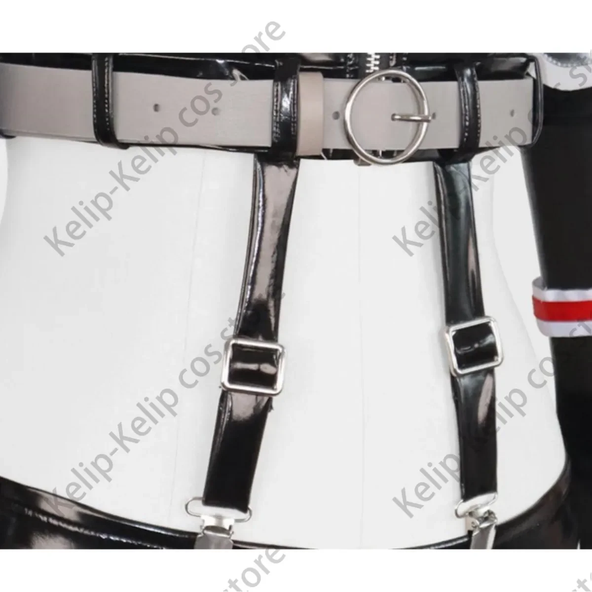 CosplayAnime Nico Robin Miss Allsunday Cosplay Costume Egghead Island Fantasy Wig Black PU Coat Shorts Woman Sexy Carnival Party