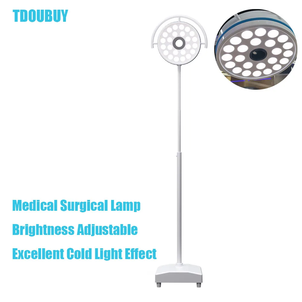 CE ISO LD-Z300-24C Approved Mobile Operation LED Shadowless Medical Light Surgical Light for Dental Vet Pet Hospital Using