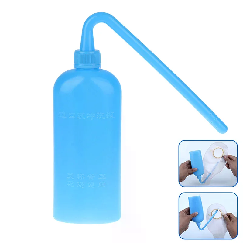 /YOV/Ostomy Cleaner Anal Colostomy Wash Bottles Stoma Pouches Sprayer Ileostomy Bags Supplies 350ml