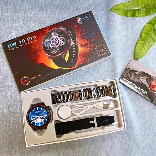 Imagen 2 del producto 2025 nuevo reloj inteligente GPS Tracke Hw10pro para hombres y mujeres Bluetooth llamada teléfono impermeable reloj inteligente carga inalámbrica pantalla infinita