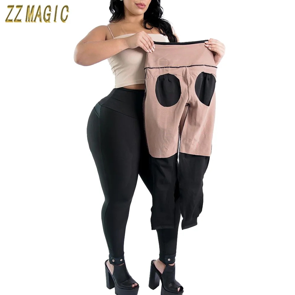 

Women Leggings High Waist Shaper Slimming Control Fitness Yoga Seamless Pants Thigh Sculpting Slimmer Compression Shapewear
