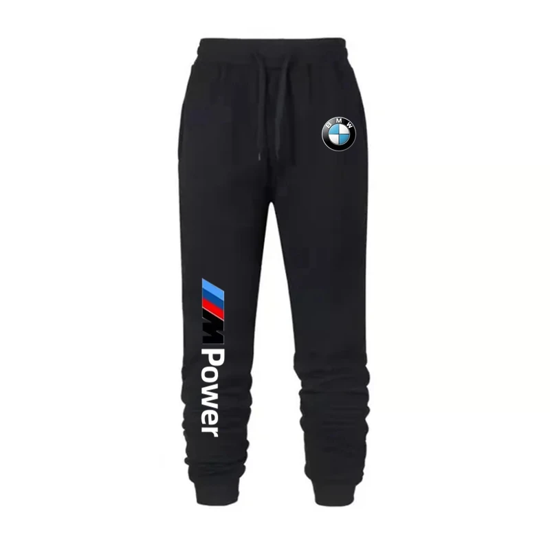 BMW Men's Luxury Brand Autumn and Winter New Men's Wear Pants Sports Jogging Fitness Running Pants Harajuku Street Trendy Pants