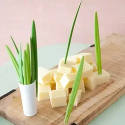 10PCS Bamboo Pick Buffet Pineapple Cactus Leaves Cupcake Kitchen Fruit Fork Dessert Salad Stick Cocktail Skewer For Party Decor