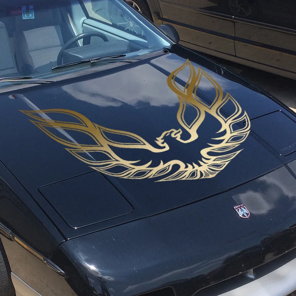 Pegatina de vinilo para la cubierta del motor, emblema, calcomanía para puerta de coche, para Pontiac Firebird Trans AM, Aztek, Cobalt, Firebird, G6, G8, Grand Prix, GTO, GXP
